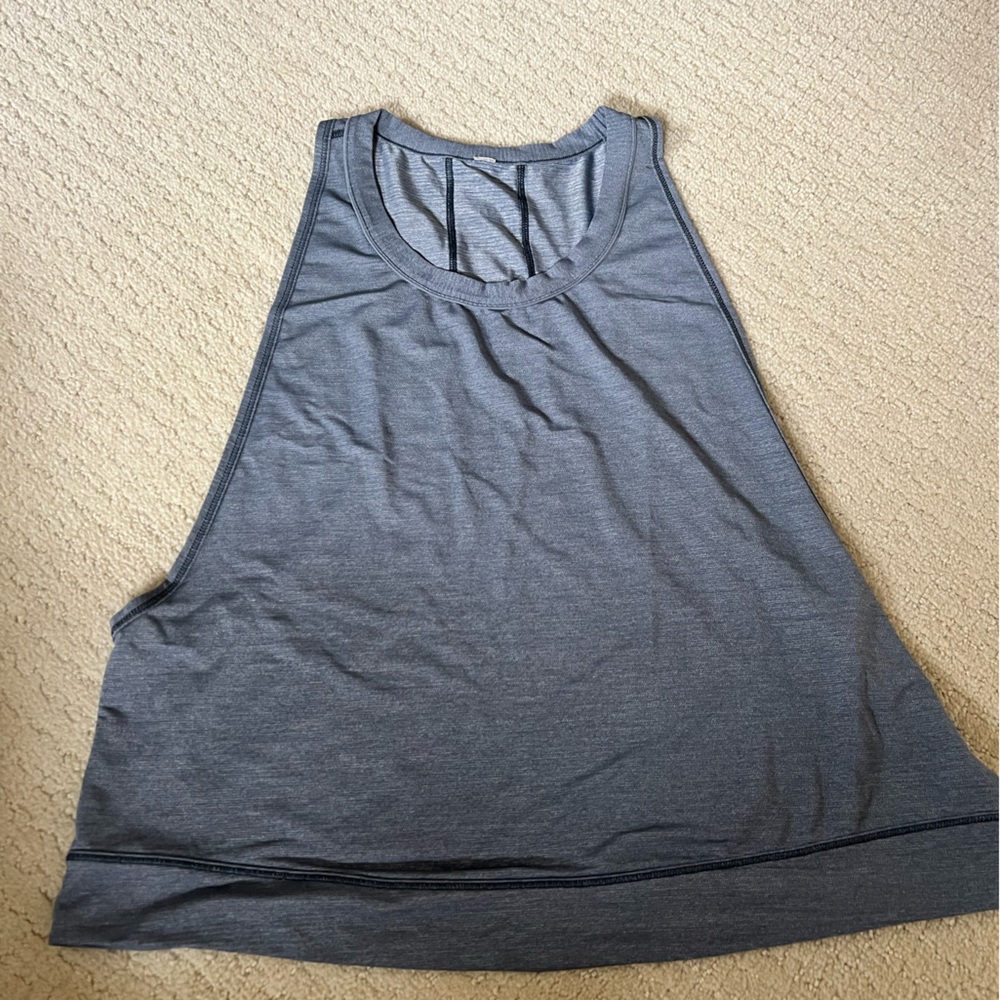 lululemon athletica Gray Tank Top